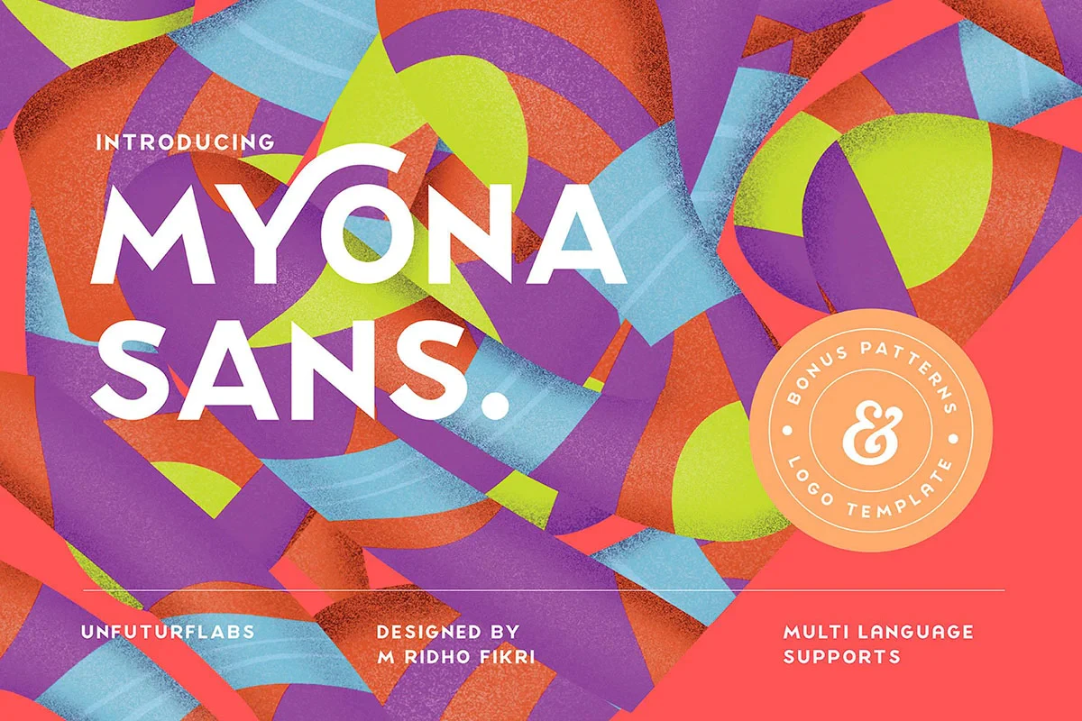 Myona Sans Display - Image 1