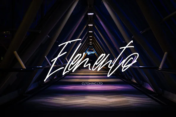 手写钢笔连笔英文字体个性签名字体 - Image 2