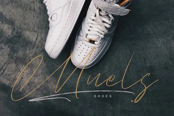 手写英文字体杂志排版标题传单品牌标签字体 - Image 3