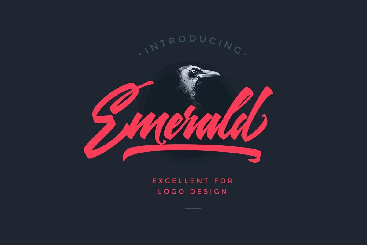 Emerald Script Font - Image 1