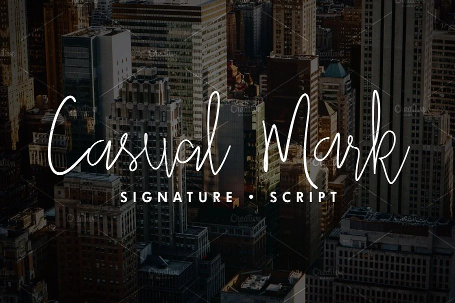 Casual Mark Script - Image 1