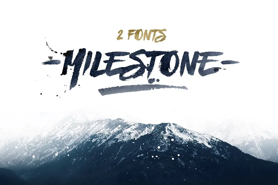milestone fonts - Image 1