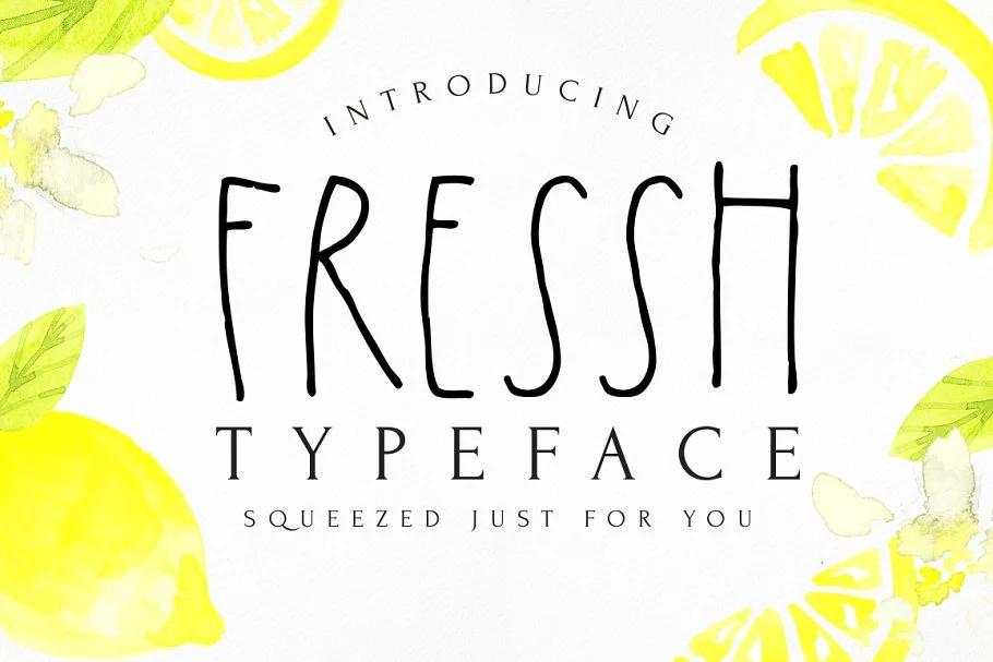 FRESSH typeface - Image 1