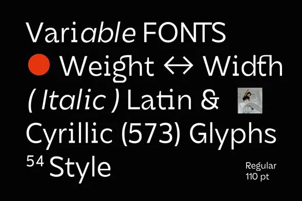 DX Rigraf 现代潮流无衬线英文字体品牌logo标识排版版式字体安装 - Image 6