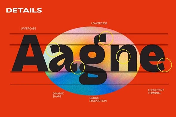 DX Rigraf 现代潮流无衬线英文字体品牌logo标识排版版式字体安装 - Image 14