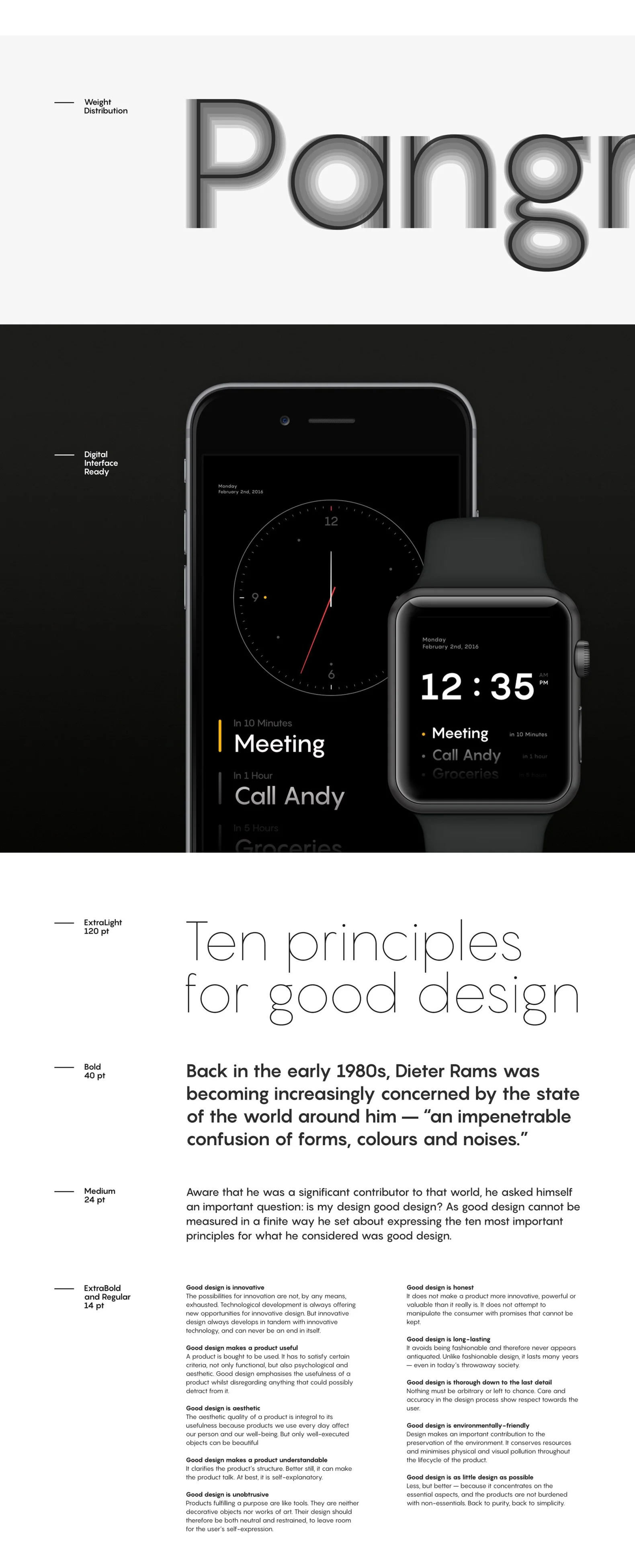 Pangram Sans Font Family - Image 3