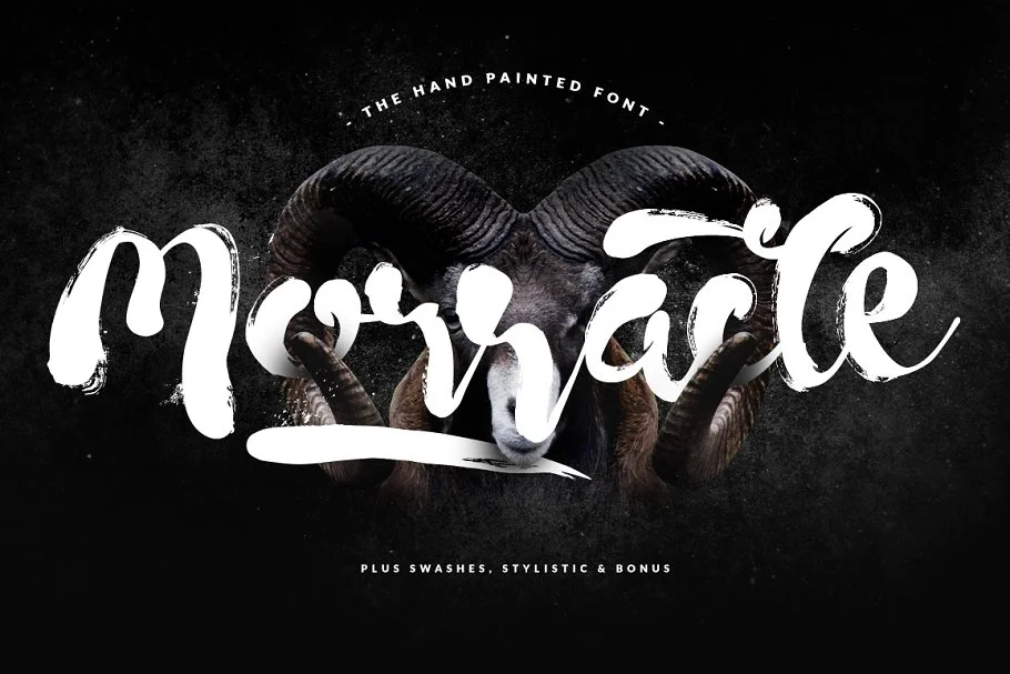 Morracle Brush Font - Image 1