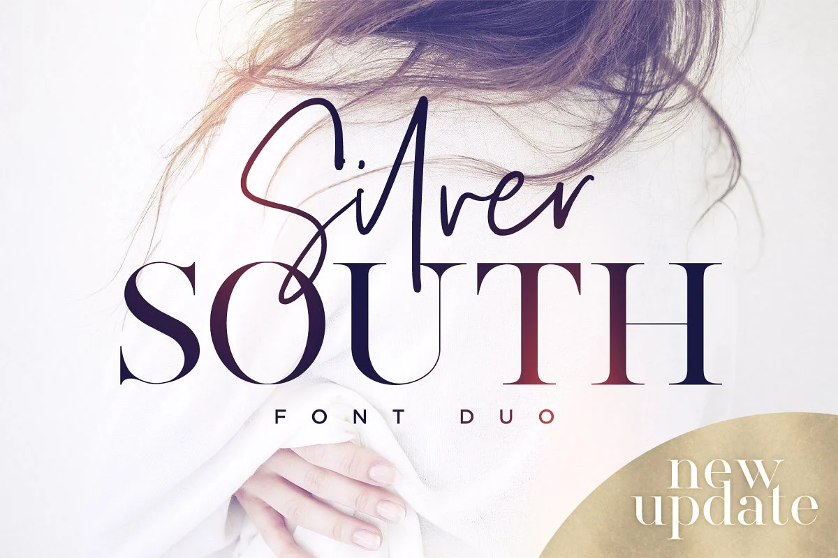 Silver South Font Duo - Image 1