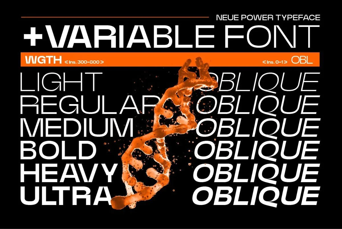 Neue Power Font Family - Image 10