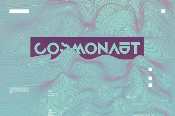 COSMONAUT Font - Image 1